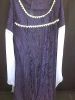 Adult Female Costumes to Hire - Medieval - Purple dress with lilac sleeves 